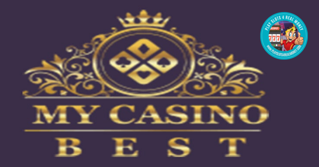 Gold ornate My Casino Best logo