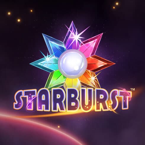 Starburst logo with colorful star gem