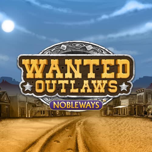 Wanted Outlaws Nobleways western game logo