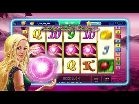 Woman holding glowing orb beside slot machine