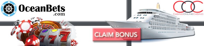 OceanBets cruise with casino chips and bonus