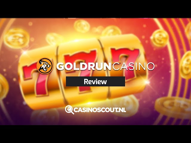 Goldrun Casino review with 777 slot reels